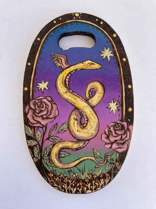 Kyreshin (Original Painted Woodburning)