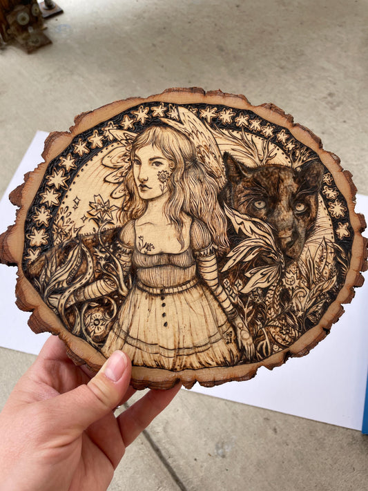 Re-Wild (Original Woodburning)