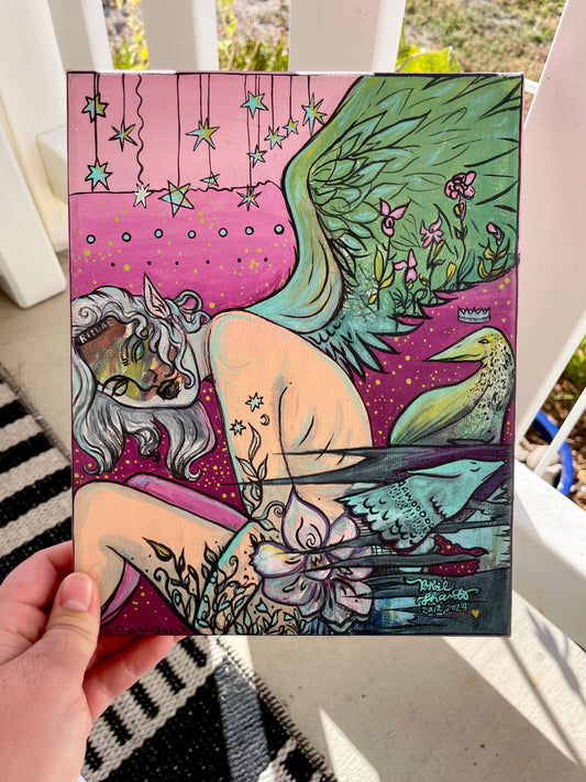 Ritual (Acrylic Painting)